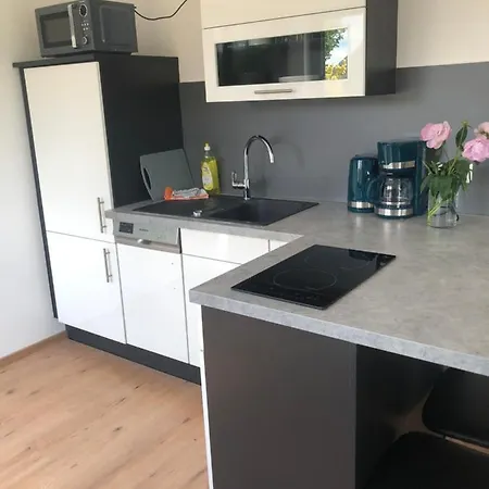 Apartment Im Sand Bad Schönborn Esterno foto