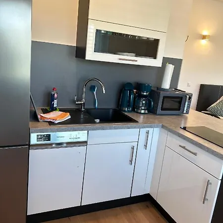 Apartment Im Sand Bad Schönborn Esterno foto
