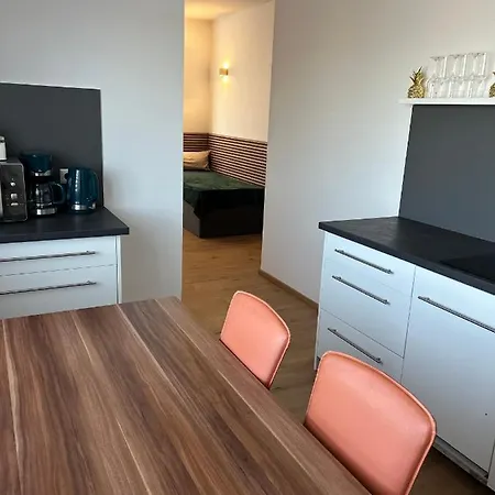 Apartment Im Sand Bad Schönborn Esterno foto