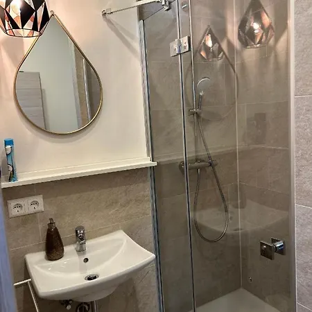 Apartment Im Sand Bad Schönborn Esterno foto