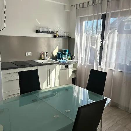 Apartment Im Sand Bad Schönborn Esterno foto